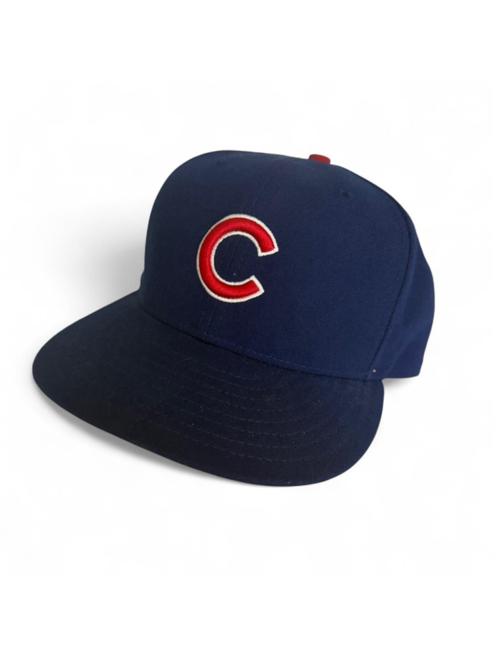 new era chicago cubs fitted baseball hat
“official on-field cap” and in super go